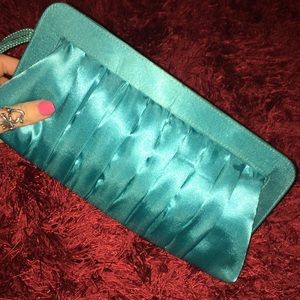 Traded! Turquoise Clutch